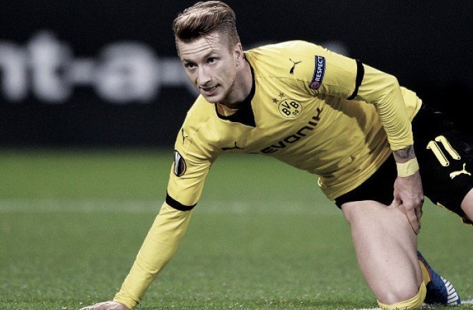 clappingmedia's tweet photo. Selon Bild, Marco Reus s'est profondément déchiré les adducteurs et pourrait ne pas rejouer cette année ! https://t.co/ayYwU67mPV