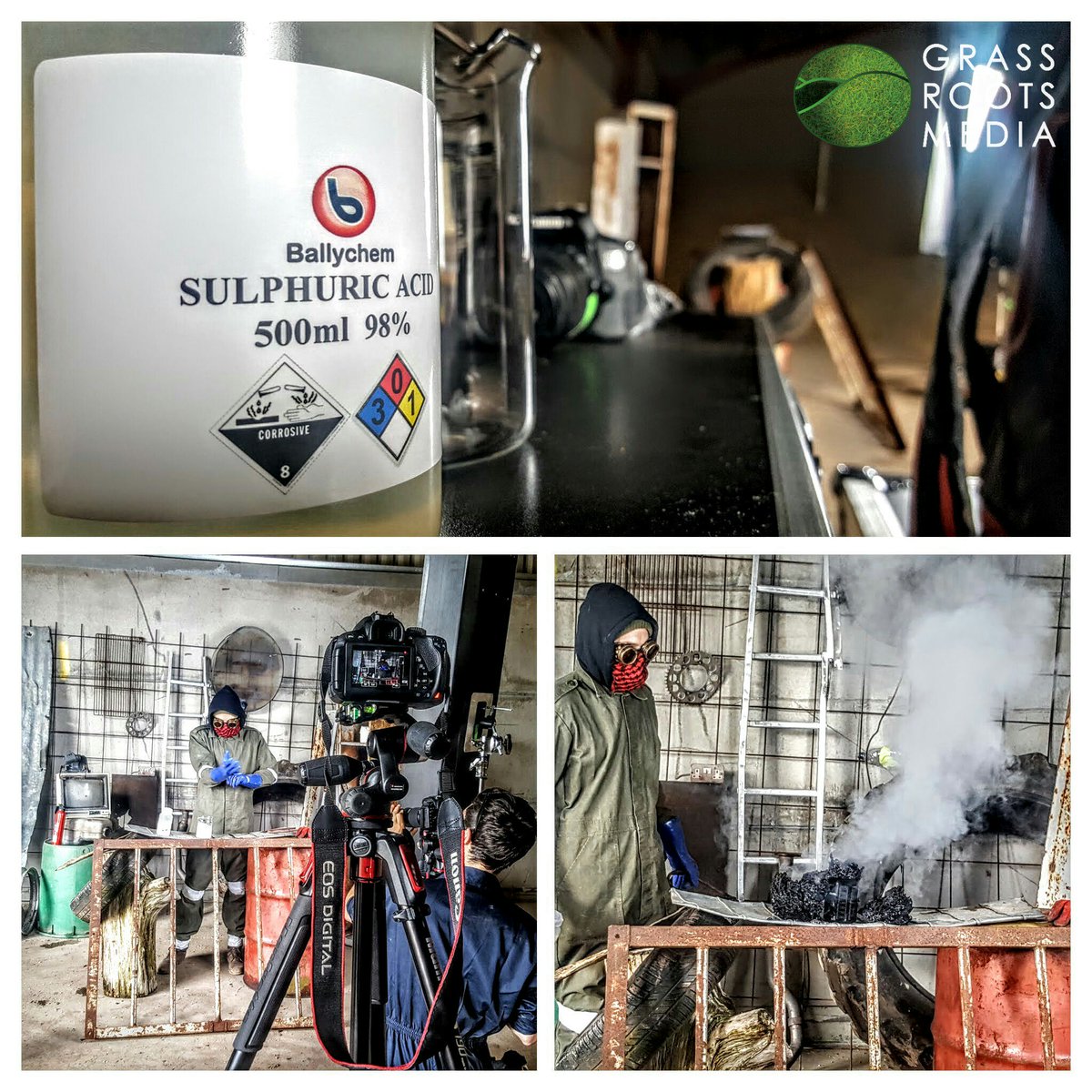 Shooting begins. #RedRenegade #LetsBlowSomeStuffUp