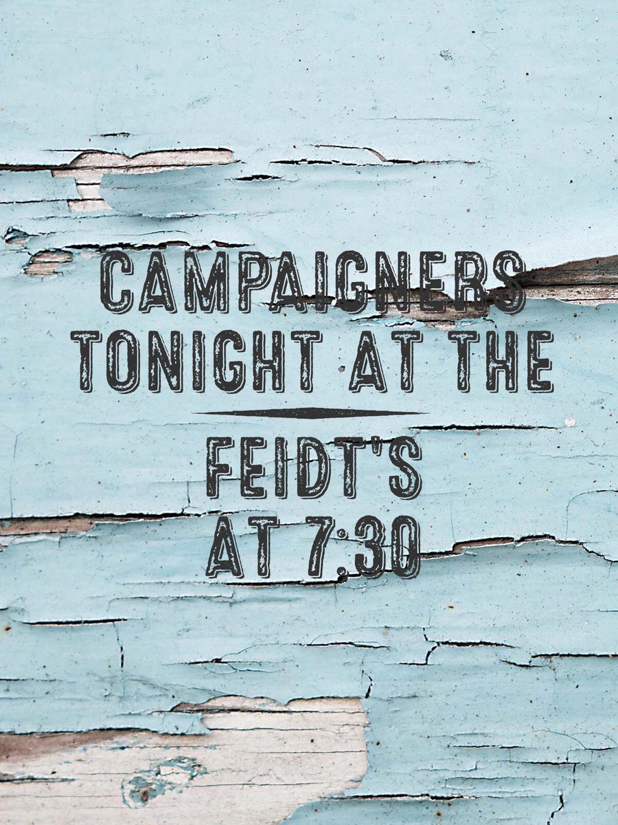 All-Area Summer Campaigners tonight at the Feidt's house at 7:30. Don't forget a swimsuit and towel for the pool! :)