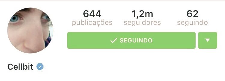 _cellanger's tweet image. O Instagram do Cellbit foi verificado!!