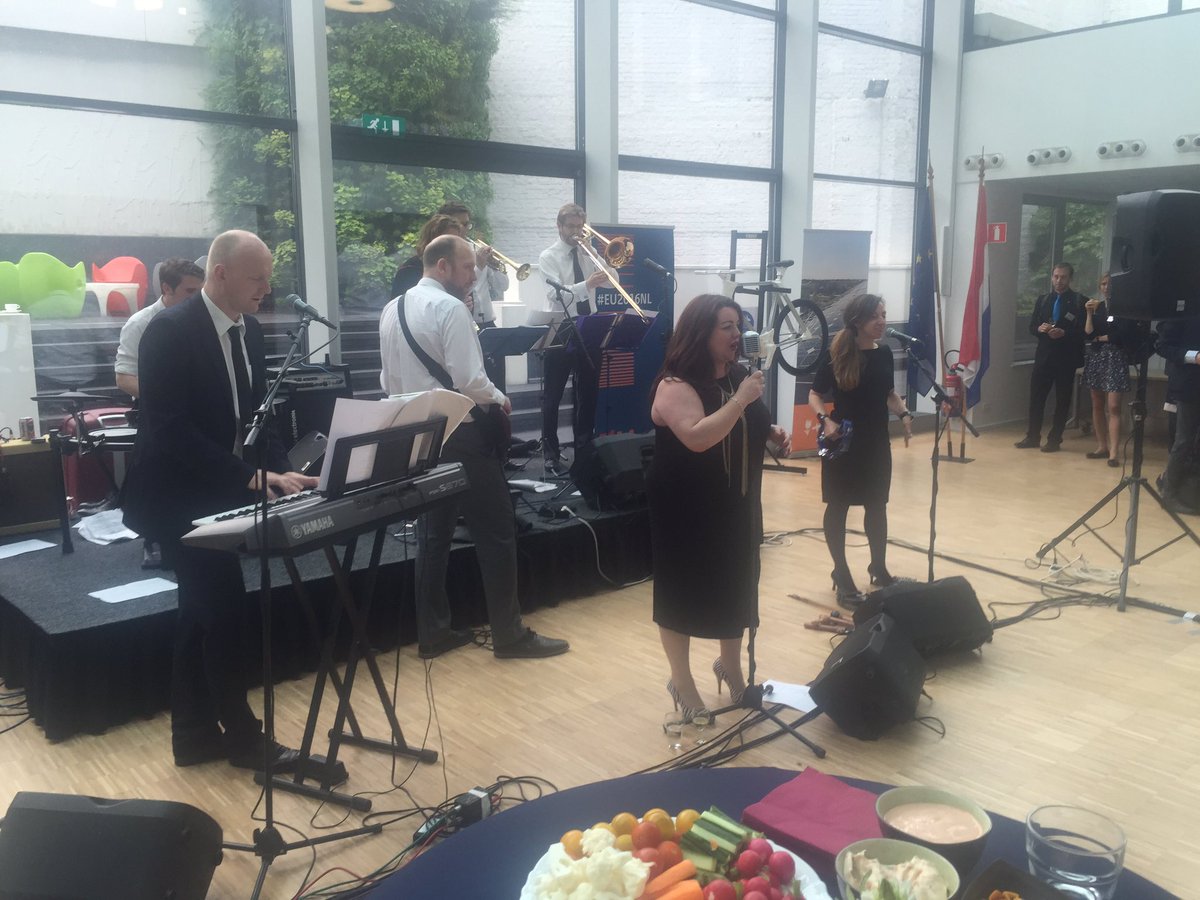 UADutchWay's tweet photo. It's a Dutch Way Event... So we conclude with a party! #UADutchWay https://t.co/06o3Bno3TJ