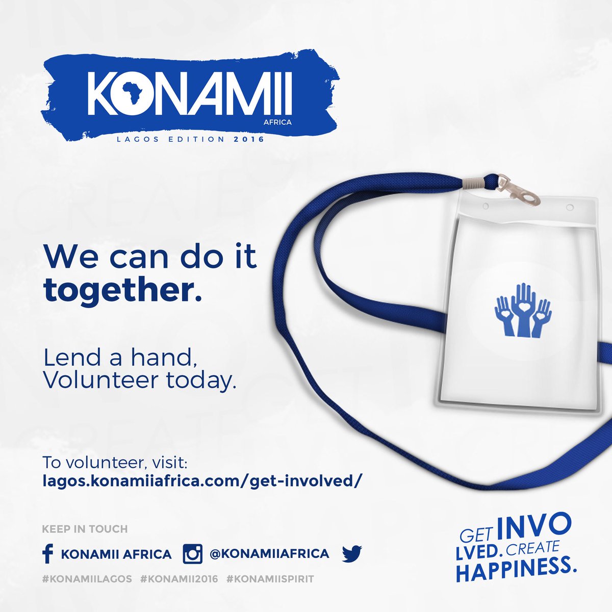 OlamideOlabisi_'s tweet image. Simple &amp;amp; Practical way to be a part of this Phenomal Initiative. #GetInvolved, Volunteer today ! #Konamii2016