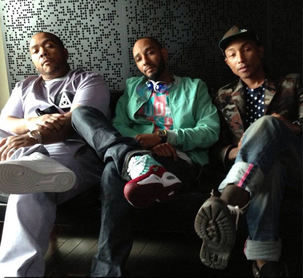 Timbaland's tweet image. Legends 🙏 cc: @THEREALSWIZZZ @Pharrell