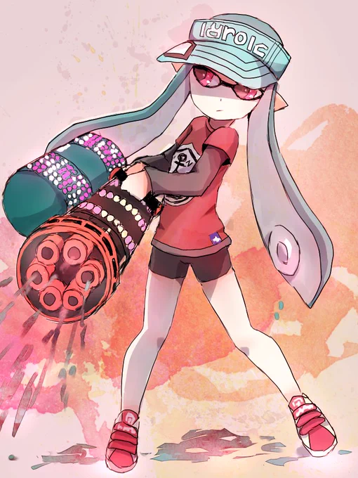 バレルスピナーデコ #splatoon #スプラトゥーン 