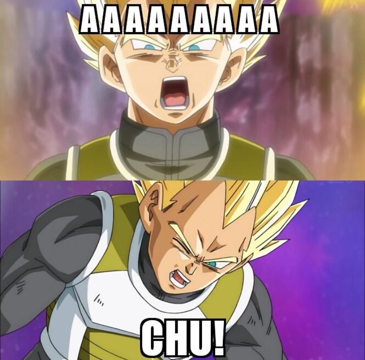 BulmaTweet's tweet photo. Yes, even we have bloopers. Bless you, Veggie. #DBZ https://t.co/eaaARtZtFv