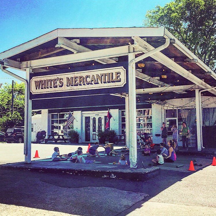 It's hot, #Nashville! Luckily, we'll be in the shade tomorrow for our #kidsyoga at <a href="/WhitesMerc/">White's Mercantile</a>. 9:30-10:30, ages 3+