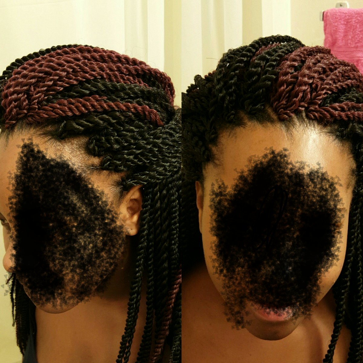 DatPrettyRedGal's tweet image. crochet rope twist by Cole