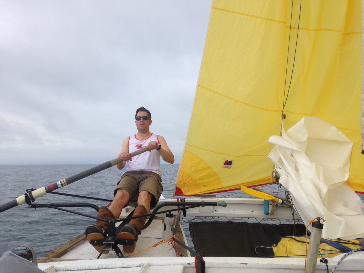 sailthepeaks's tweet photo. Rowing positions getting more use than we'd hoped. Good warm up for the next running pair though! #3PeaksYachtRace https://t.co/yCWCAcVJl9
