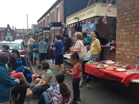 HopeChurchCrewe's tweet photo. Everyone had a great time at the street party on Saturday with lots of cakes and games. https://t.co/ufokwPVksw