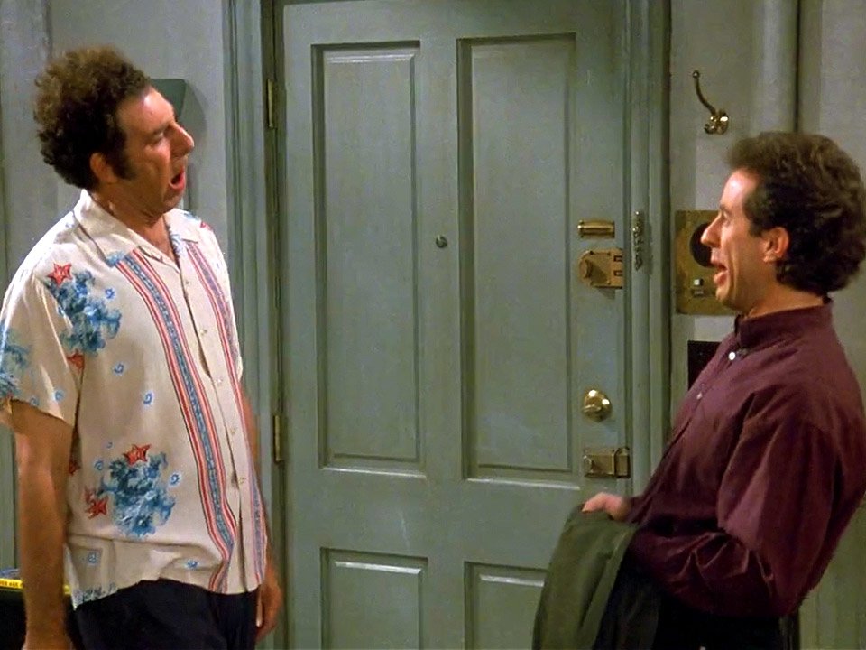 "Hellloooooo." “The Voice” is on #Seinfeld tonight! https://t.co/K60BdzK0PG