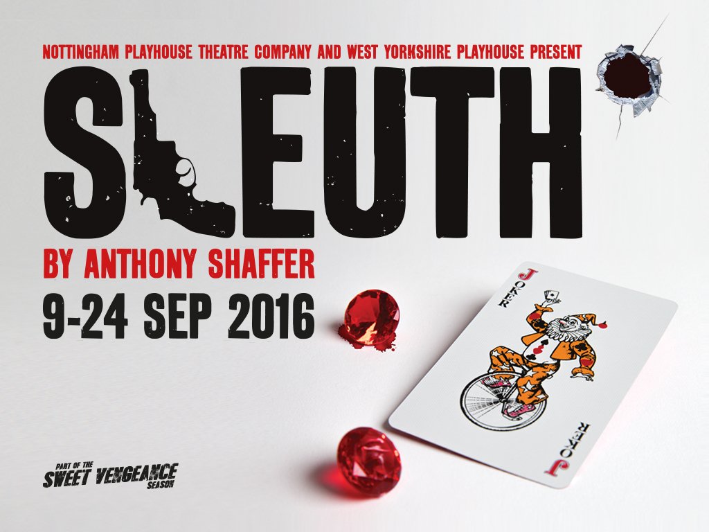 4 Theatre most cunning: opening our season is... the award-winning thriller #Sleuth - nothing is quite as it seems!