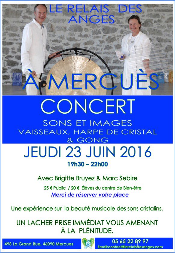 relaisdesanges's tweet photo. Concert vaisseaux de #cristal une expérience sur la beauté musicale des sons cristallins #Cahors #Lot #bienetre #zen https://t.co/n7CfdIET1j