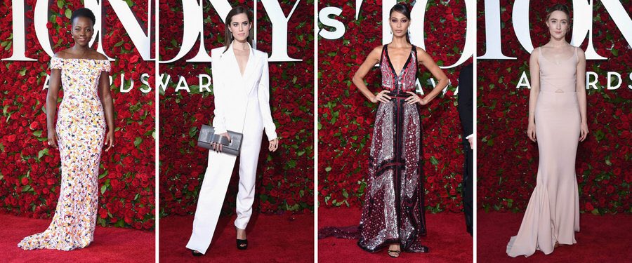 Tony Awards 2016: The Best Dressed Celebrities on the Red Carpet. Vote now <a href="/VogueRunway/">Vogue Runway</a>