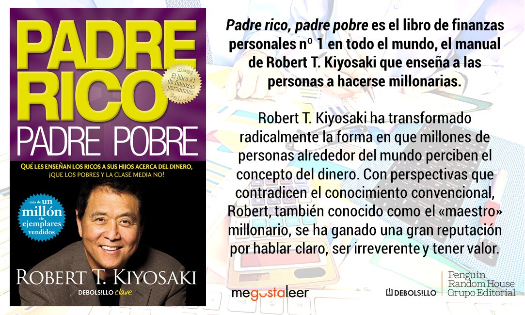 Penguinlibrosco's tweet photo. «#PadreRicoPadrePobre es el punto de partida para quien quiera tomar el control de su futuro financiero» USA Today. https://t.co/PhP29CLQOc