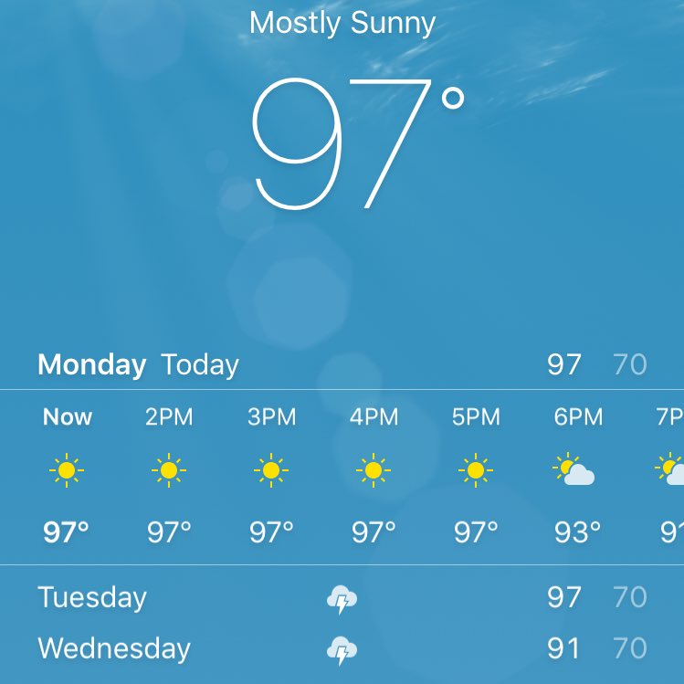 readheadreader's tweet image. Doesn't matter if it's Fahrenheit or Celsius, these numbers are unacceptable!!☀️ #toohot #donotlike #sweating