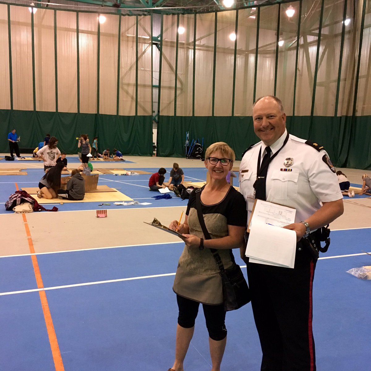 evanbrayshow's tweet image. Proud to assist as judge at a Boat building competition through Skills Canada and @RCSD_No81  #teamwork