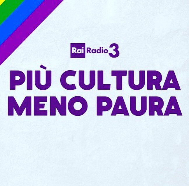 peppevoltarelli's tweet photo. più cultura meno paura @Radio3tweet https://t.co/wQ2Mg9Hr99