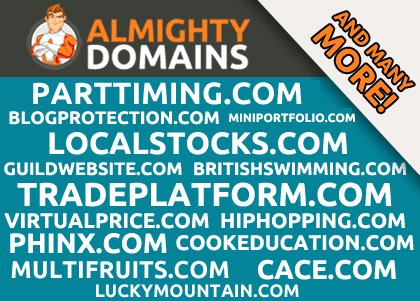 Tons of great #domains at no or low reserve <a href="/namejet/">NameJet</a> #auction URL: ow.ly/ST0M301dgKc