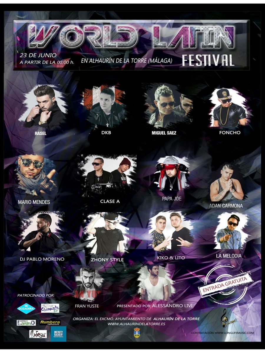 <a href="/worldlatinfesti/">WORLD LATIN FESTIVAL</a>
si no lo vives
te lo van a contar
tu mism@
el mayor festival de #Espana
instagram.com/p/BGmjry7tNzW/