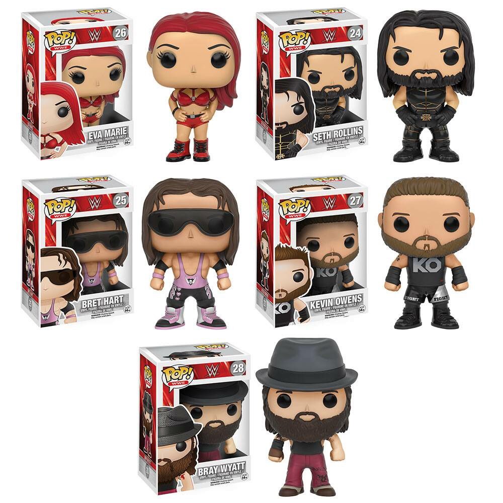 The Best there is, The Best there was, and The Best that ever will be!

New upcoming WWE POP!s