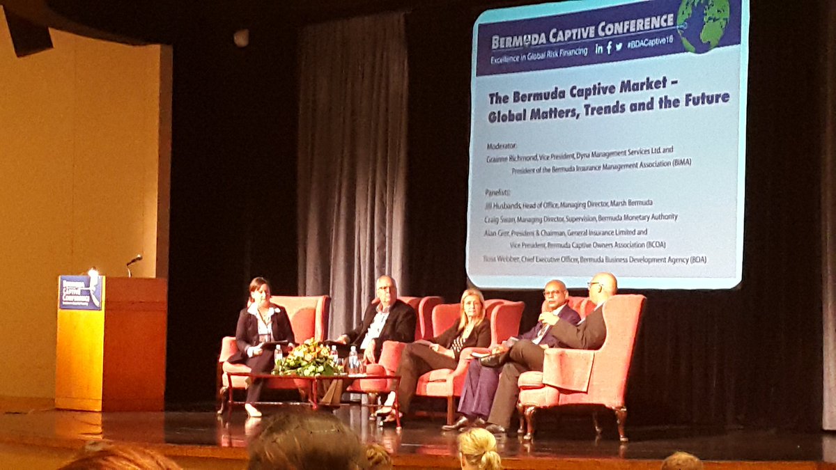 BermudaMonetary's tweet photo. BMA's Managing Director Craig Swan on opening panel of #BDACaptive16 #BermudaMonetary https://t.co/5RchkMVuKX
