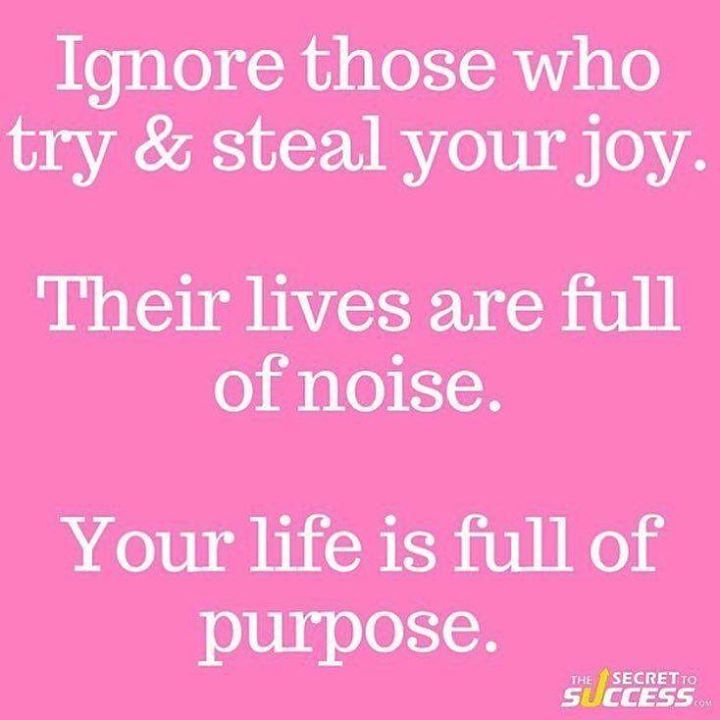 JeremyMcGilvrey's tweet photo. Start ignoring people who threaten your joy. Literally ignore them. Say nothing. Don't invite any part of them into… https://t.co/M0bmzVJoSI