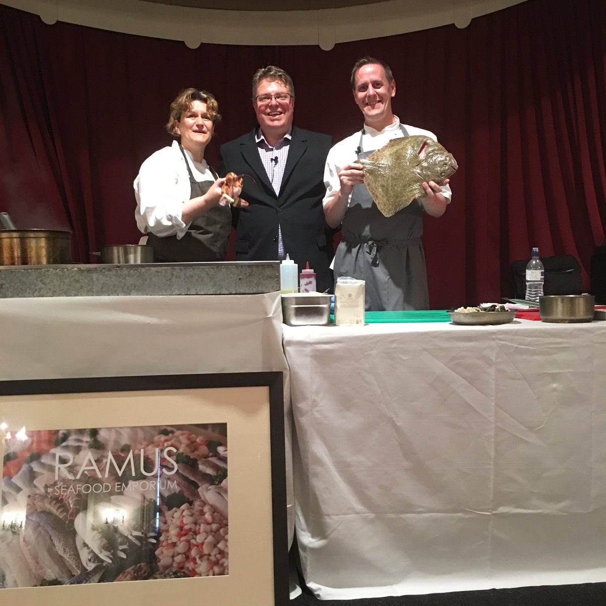 ramusforfish's tweet photo. Nearly ready to go with @stephaniejmoon and @chefjimkey @Wild_Harrogate https://t.co/LqZ3rWkRjT