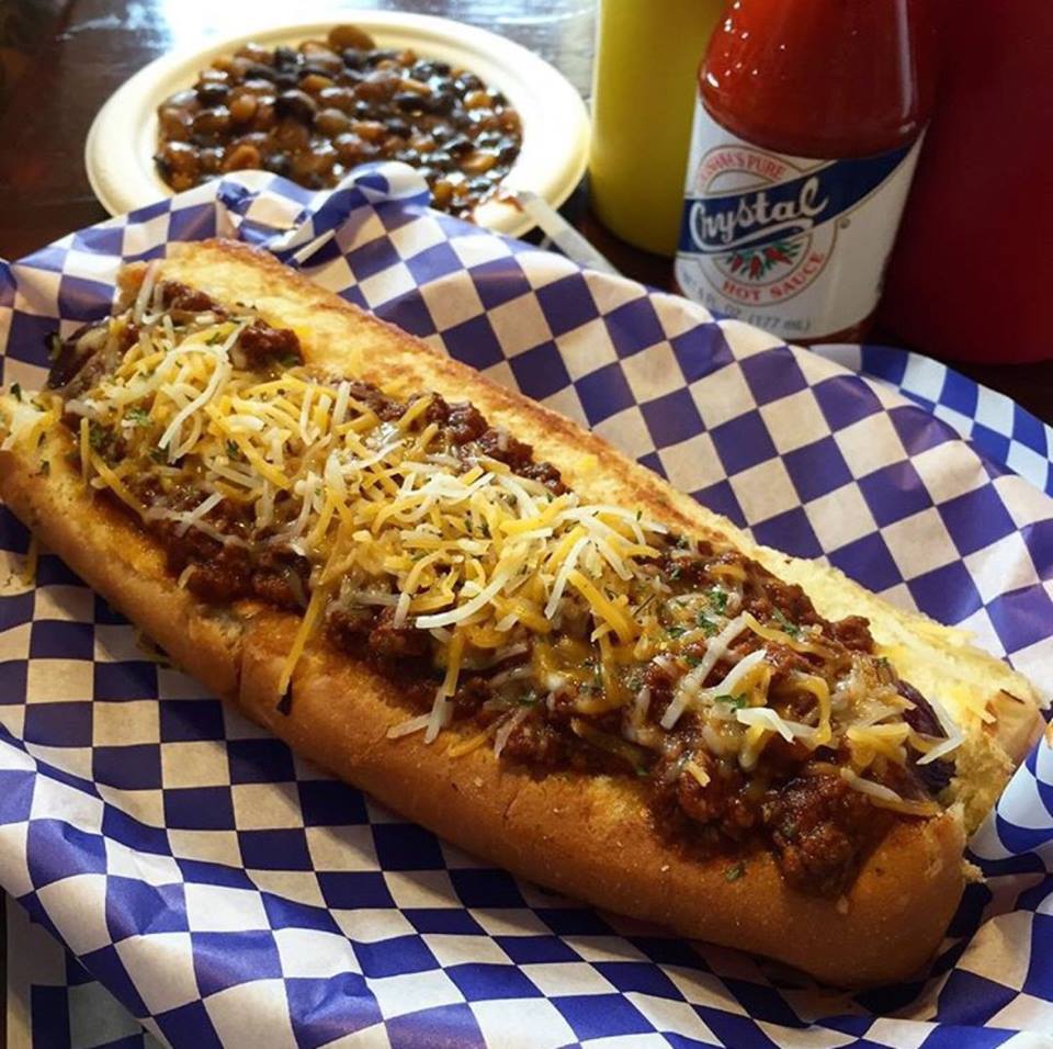 Sometimes chili and cheese is more than enough. #fromscratch #dreamyweenies #hotdogs #goneNOLA