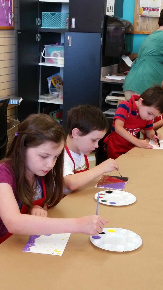 Making_of_a_Mom's tweet image. The kids loved #CampCreativity at @MichaelsStores this morning. Can't wait to spend many summer mornings here!