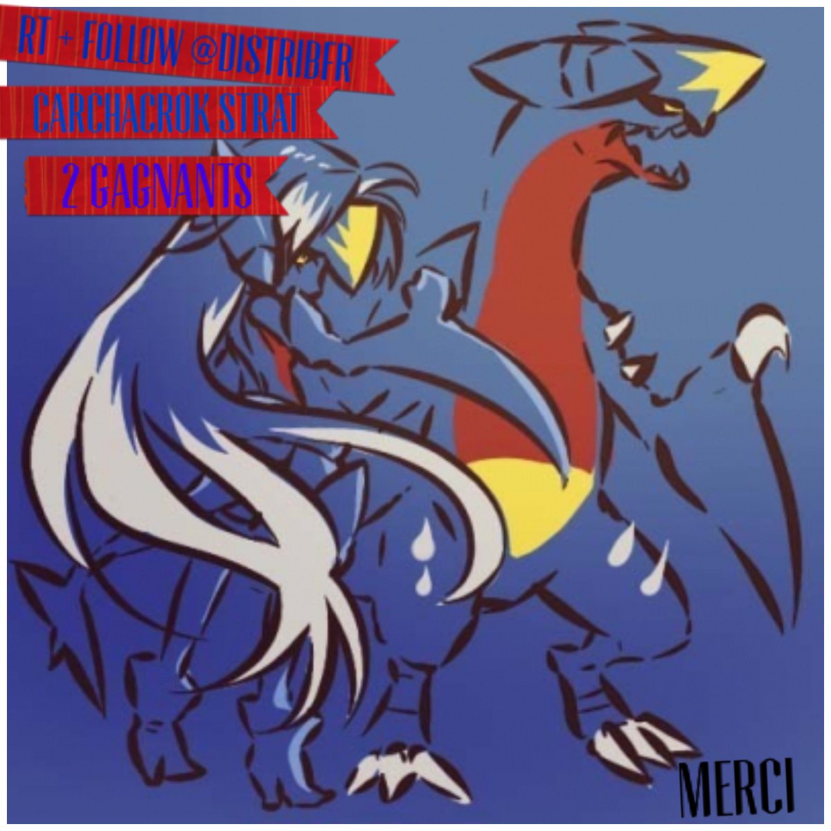 DistribFR's tweet image. RT &amp;amp; FOLLOW pour tenter de gagner un Carchacrok strat 2 gagnants annoncés demain ! 
.~. @DistribP .~.