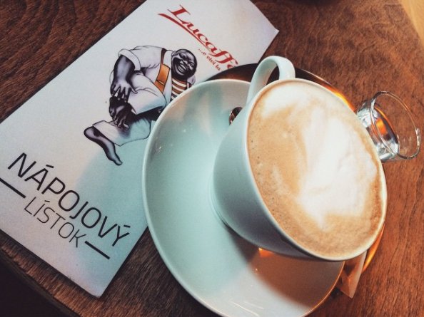 bratislavagram's tweet photo. Enjoying a great cup of #cappuccino in Lucaffe ☕️  #thisisbratislava #visitbratislava #bratislava #slovakia https://t.co/r1PLzfg6wy