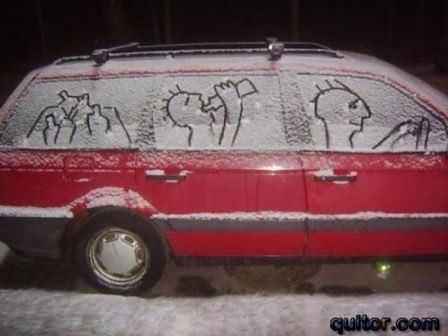 Cultura_blog's tweet photo. Wuooooo Decoraciones con nieve! #Genial https://t.co/M8kkV90Psi