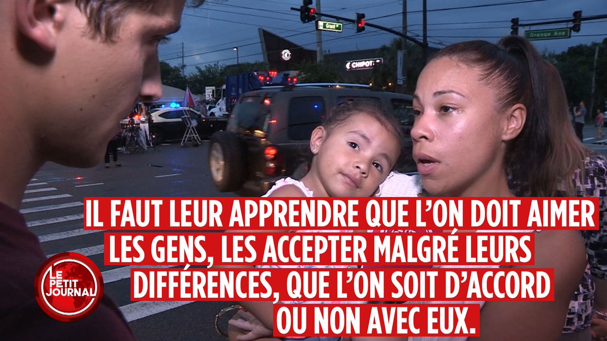 LPJofficiel's tweet photo. Cette dame a décidé d'amener ses enfants sur le lieu du drame, pour une raison simple ⬇
#LPJ #Orlando https://t.co/KyunW2iHod