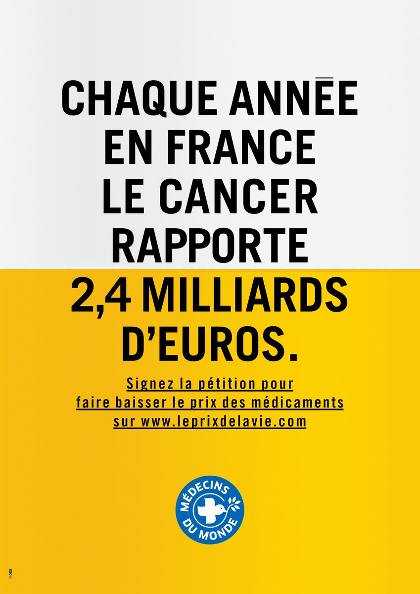 MdM_France's tweet photo. Le prix révoltant des médicaments, on continue comme ça longtemps? #LePrixdelaVie https://t.co/4hJ4Rwnusu https://t.co/rO8PfASNGi