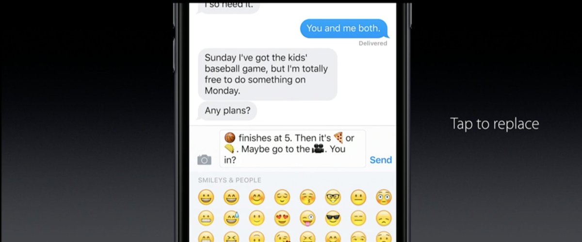 iOS__Daily's tweet photo. #iOS10

EMJOIFY! :)

Follow iOSDaily for live #WWDC2016 updates https://t.co/TJv0RnqV87