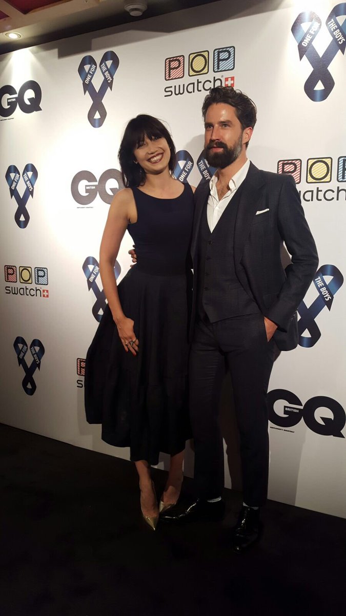 One4theBoys's tweet photo. Our hosts have arrived &amp; it's almost time for doors to open on our #karaoke party with @BritishGQ &amp; @SwatchUK https://t.co/bCTac8Y47s