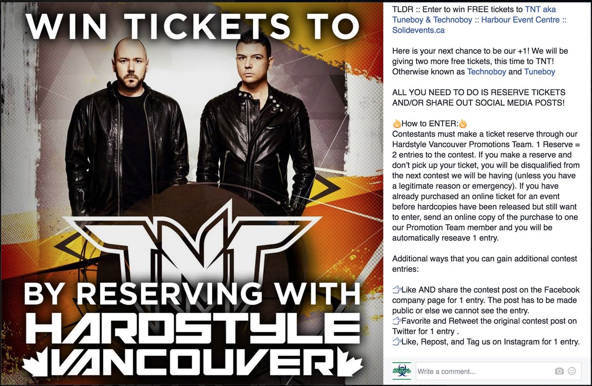 HardstyleVan's tweet photo. Win free tickets to @djtechnoboy and @djTuneboy on July 15th! Check out contest details 🎵 https://t.co/El94mNYh5l https://t.co/EPoUYcy0Bq