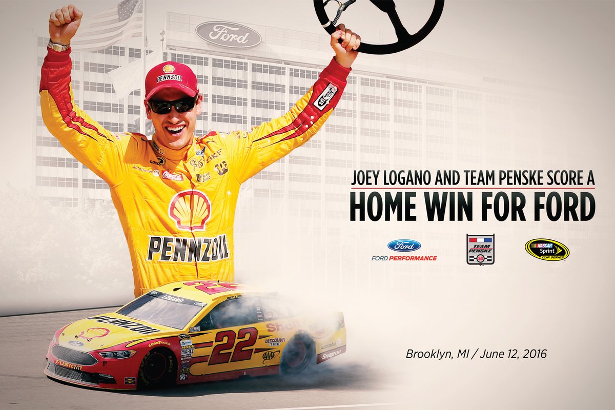 baileysford's tweet photo. #NASCAR | Relive @joeylogano's big #Ford win yesterday with a sweet wallpaper from our friends @Team_Penske https://t.co/BxoNGJChDE