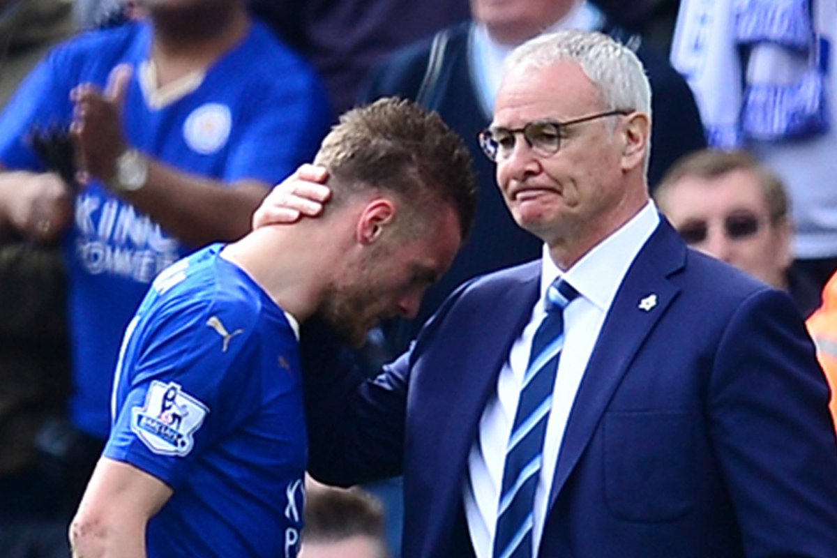 Claudio Ranieri Provides Jamie Vardy Arsenal Chase Update - bit.ly/1ZLIQ6x
