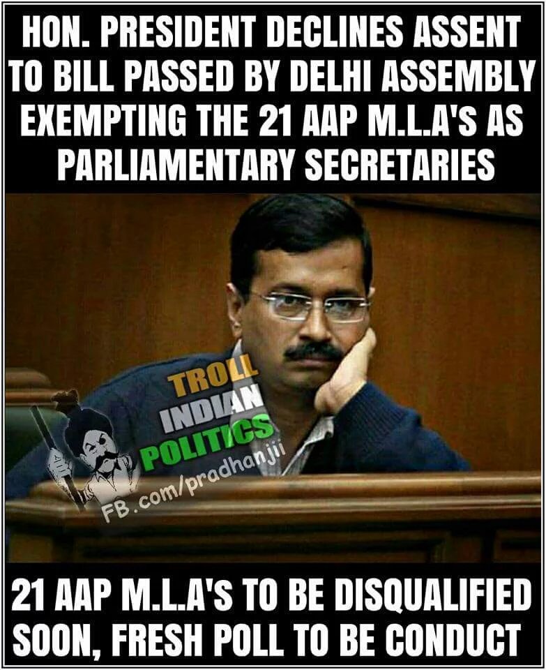 MahikaInfra's tweet photo. Actually #21UdteMLA is well disguised pilot project to implement #RightToRecall by #ThullaCM @ArvindKejriwal 👏👌👍 https://t.co/l5SFmFpdhE