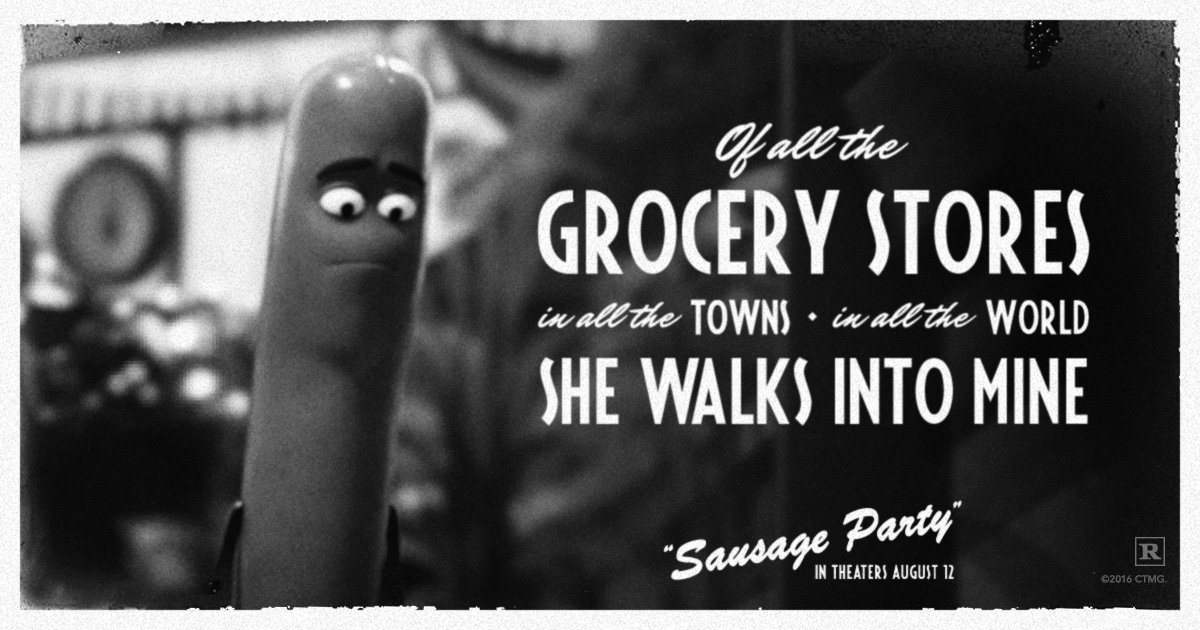 Sausage Party Movie on Twitter "The beginning of a mouthwatering