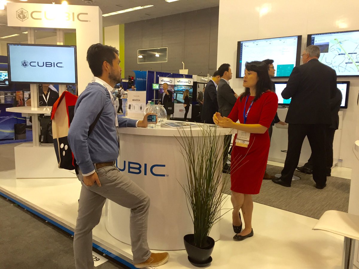 CubicTS's tweet photo. Collaborating with @MSFTCityNext @ITS_America showcasing our advanced transportation management system #NextTraffic https://t.co/WupnxHxBUs