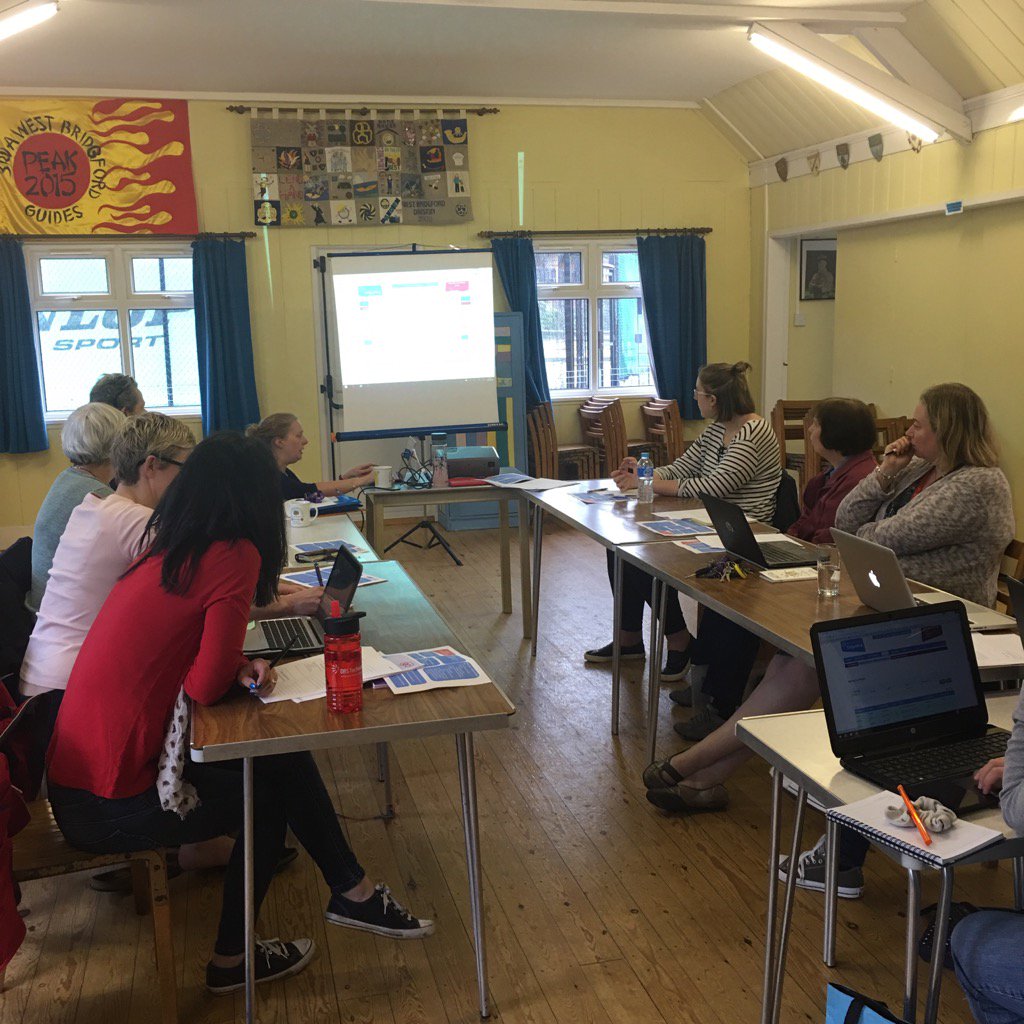 GirlguidingWBST's tweet photo. Join us and GO! Training well underway in our wifi enabled headquarters! https://t.co/0fIeUSP0s6