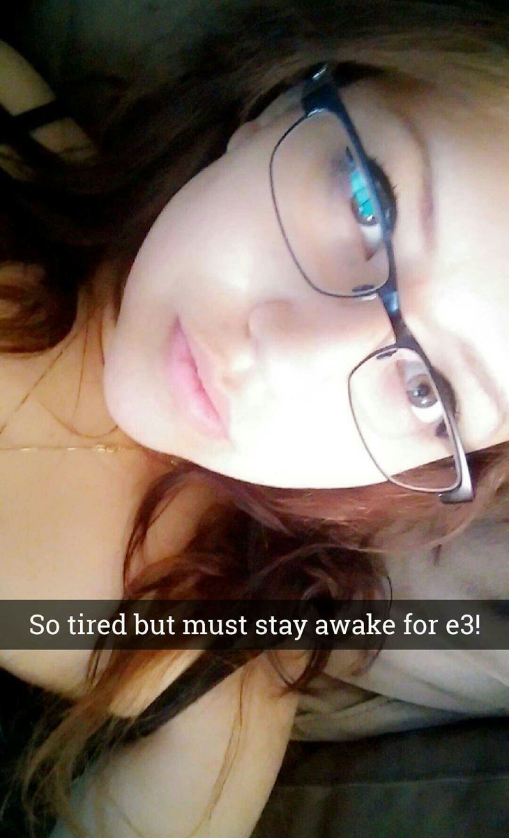 SpartanZero87's tweet photo. Watching #E3onYoutube! #YouTubeE3 so tired though. https://t.co/sBpsAqFih0