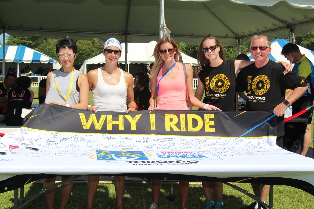 Fortunate to have had the chance to volunteer @TheOntarioRide, congrats to the 4253 riders who helped raise $17.3mil