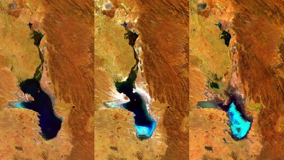 Lago Poopó Bolivia: Esempio di come l'uomo è in grado di evaporare un intero lago