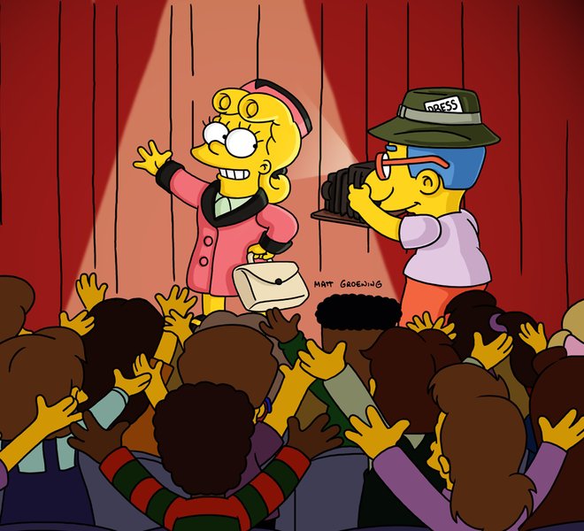 nitehawkcinema's tweet photo. #SimpsonsClub season wraps up next week! For tonite tho, all singing & all dancing! 10pm #loresbar https://t.co/kBESlTQbF8
