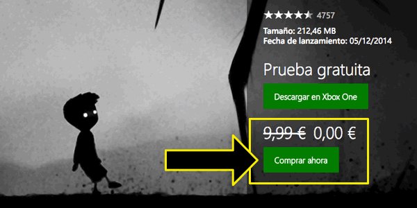 GameOfertitas's tweet photo. LIMBO para Xbox One totalmente gratis por tiempo limitado ¡Corre! https://t.co/HFwcxjlYcE https://t.co/mPaiaiUuze