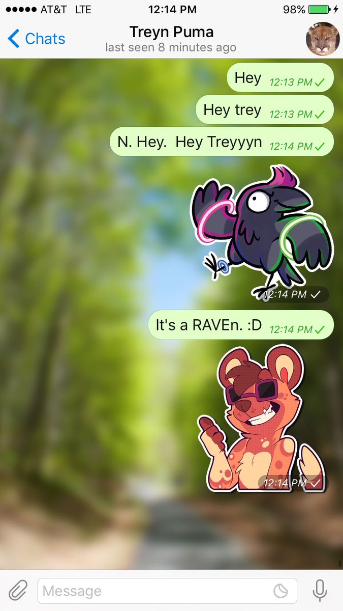 NVCannon's tweet photo. #TelegramChats :3c https://t.co/X9amLJXl7w