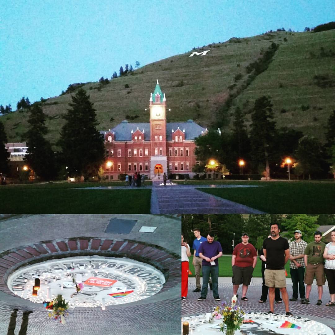 GenderExpansion's tweet image. We Stand With Pulse! #WeStandWithPulse Montana statewide response to June 12th Orlando tragedy